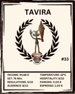 Mehr über den Artikel erfahren Day 33: Tavira – Well Deserved (That’s What He Said)